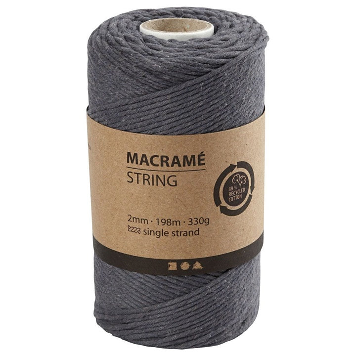 Sznurek do makramy 2 mm x 198 m | różne kolory | Artmie