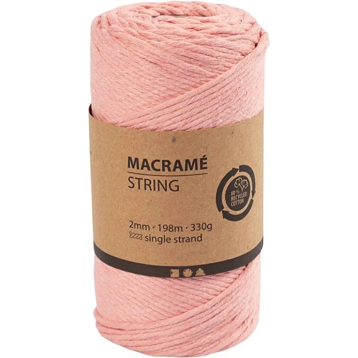 Sznurek do makramy 2 mm x 198 m | różne kolory | Artmie