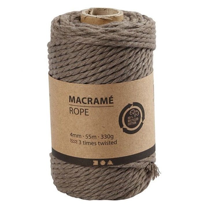 Sznurek do makramy 4 mm x 55 m | różne kolory | Artmie