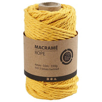 Sznurek do makramy 4 mm x 55 m | różne kolory | Artmie