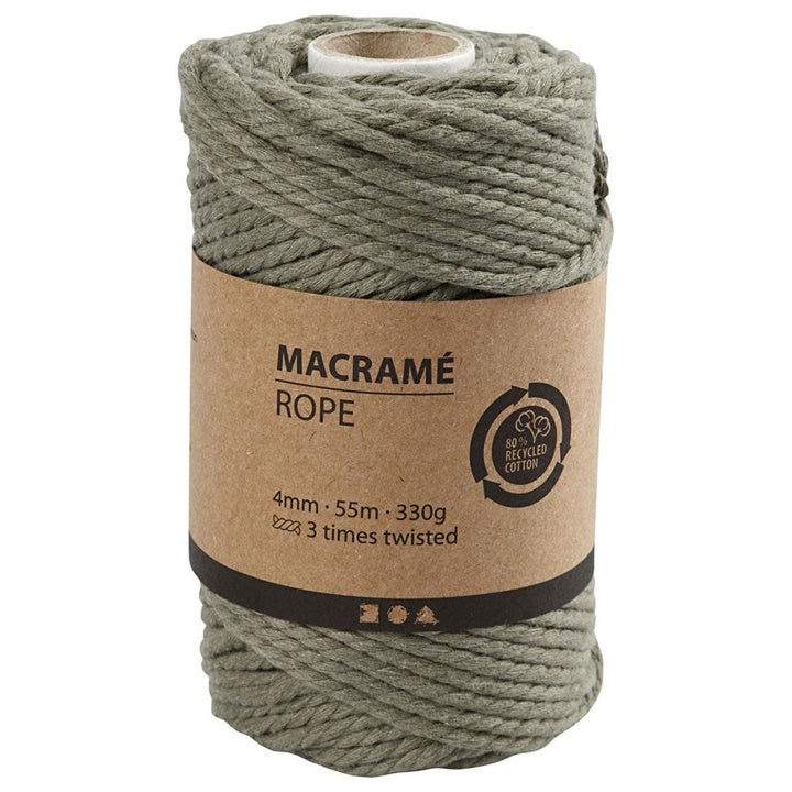 Sznurek do makramy 4 mm x 55 m | różne kolory | Artmie