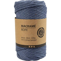 Sznurek do makramy 4 mm x 55 m | różne kolory | Artmie