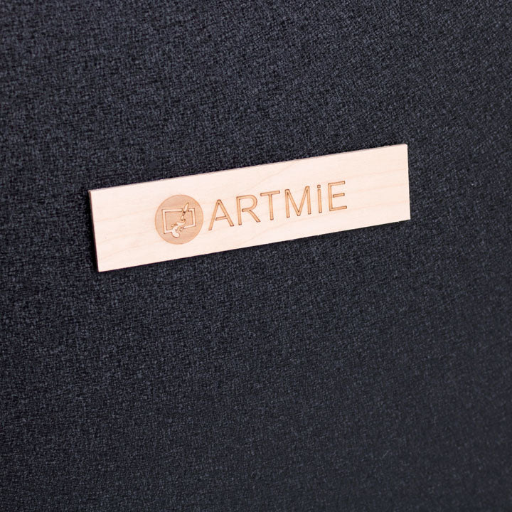 Tablica magnetyczna dwustronna dla dzieci ARTMIE z półeczką 30 x 40 cm | Artmie