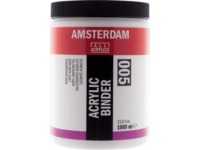 Talens Amsterdam ACRYLIC BINDER Spoiwo Akrylowe / 1000ml | Artmie