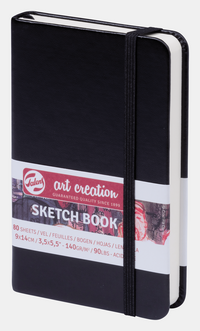 Szkicownik ROYAL TALENS Art Creation Black 9 x 14 cm, 140 g, 90 arkuszy