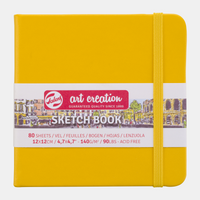 Szkicownik Talens Art Creation Golden Yellow 12 x 12 cm, 140 g/m², 80 arkuszy