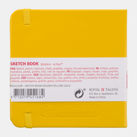 Szkicownik Talens Art Creation Golden Yellow 12 x 12 cm, 140 g/m², 80 arkuszy