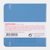 Szkicownik Talens Art Creation Light Blue 12 x 12 cm, 140 g, 80 arkuszy