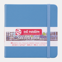Szkicownik Talens Art Creation Light Blue 12 x 12 cm, 140 g, 80 arkuszy