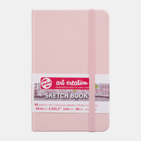 Szkicownik ROYAL TALENS Art Creation Pastel Pink 9 x 14 cm, 140 g, 90 arkuszy, twarda oprawa
