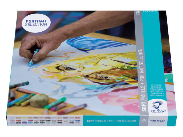 Talens van Gogh portretowe pastele / zestaw 36 pasteli suchych | Artmie