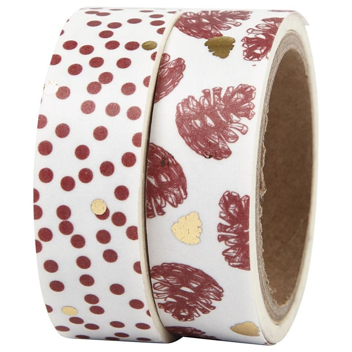 Taśma Washi - 2 szt. | różne motywy | Artmie
