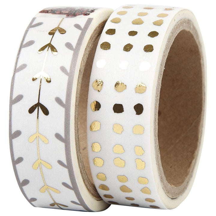Taśma Washi - 2 szt. | różne motywy | Artmie