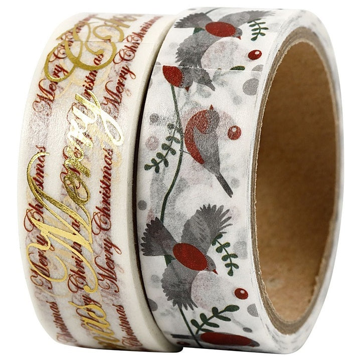 Taśma Washi - 2 szt. | różne motywy | Artmie