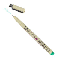 Cienkopis SAKURA Pigma Micron GREEN | różne grubości | Artmie