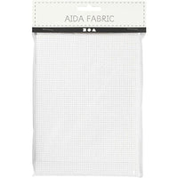 Tkanina do haftu AIDA 50x50 cm 43 kwadraty po 10 cm | Artmie