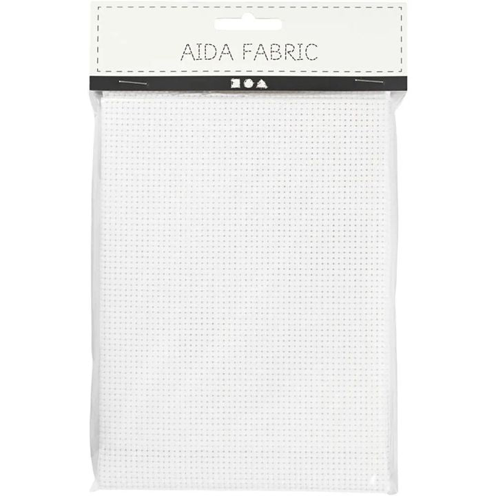 Tkanina do haftu AIDA 50x50 cm 43 kwadraty po 10 cm | Artmie