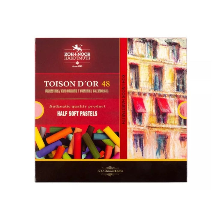 Toison d'Or Half Soft Pastels / 48 szt. | Artmie