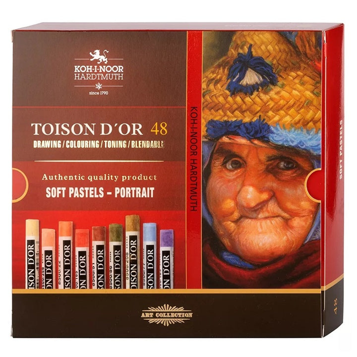 Toison D'Or Soft Pastels PORTRAIT / 48 szt. | Artmie