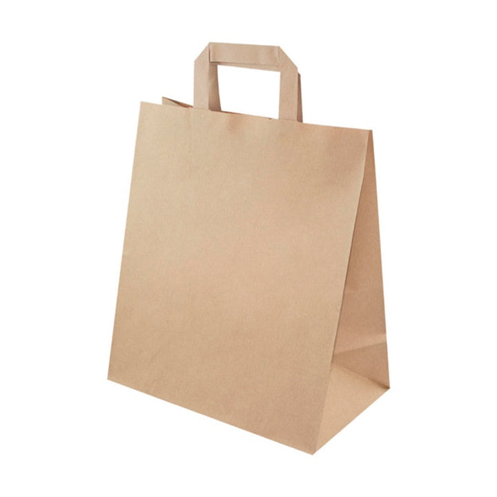 Torba papierowa brązowa 260x165x300 mm 10 szt. | Artmie