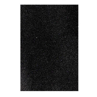 Błyszcząca pianka dekoracyjna samoprzylepna EVA sheet 20x30 cm – 16474 czarna