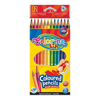 Trójkątne kredki dla dzieci Colorino 12 szt. | Artmie