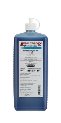 Tusz akrylowy Schmincke AERO COLOR Professional 1 l – 405 Błękit podstawowy cyjan