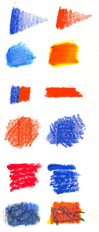 Pastele woskowe Posca KPA-100 24C, zestaw, miks kolorów