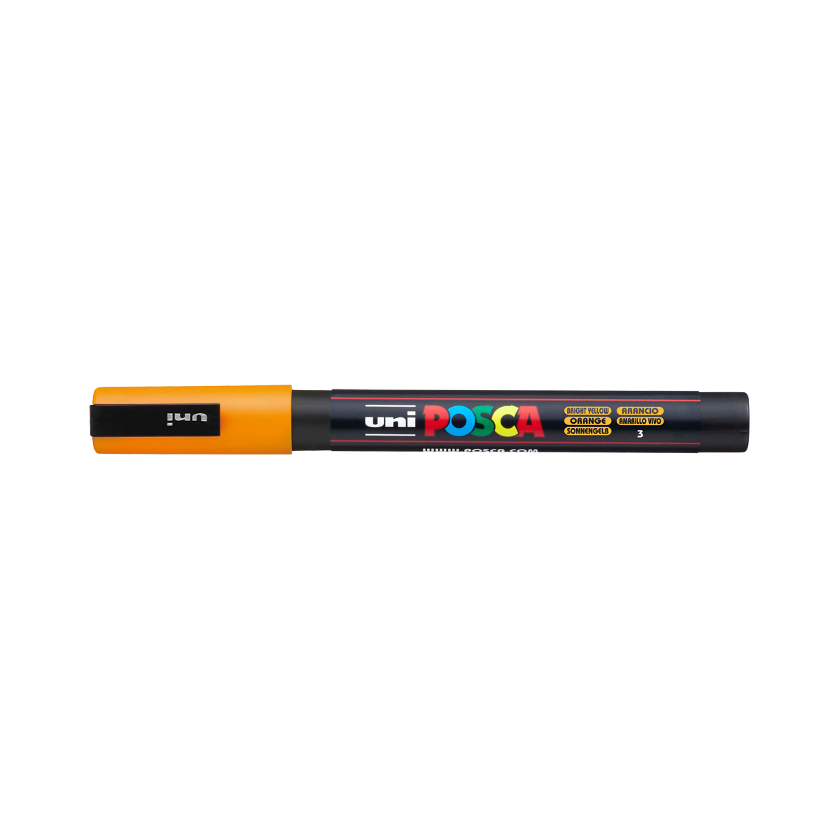 Marker Posca PC-3M – 0,9 - 1,3 mm, jasnożółty (3)