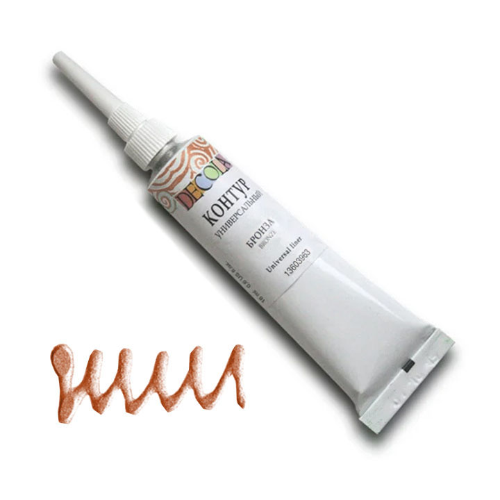 Uniwersalna farba konturowa Decola 18 ml | różne odcienie | Artmie