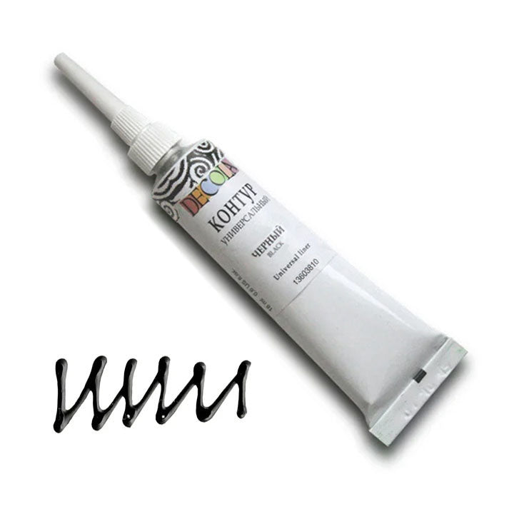 Uniwersalna farba konturowa Decola 18 ml | różne odcienie | Artmie