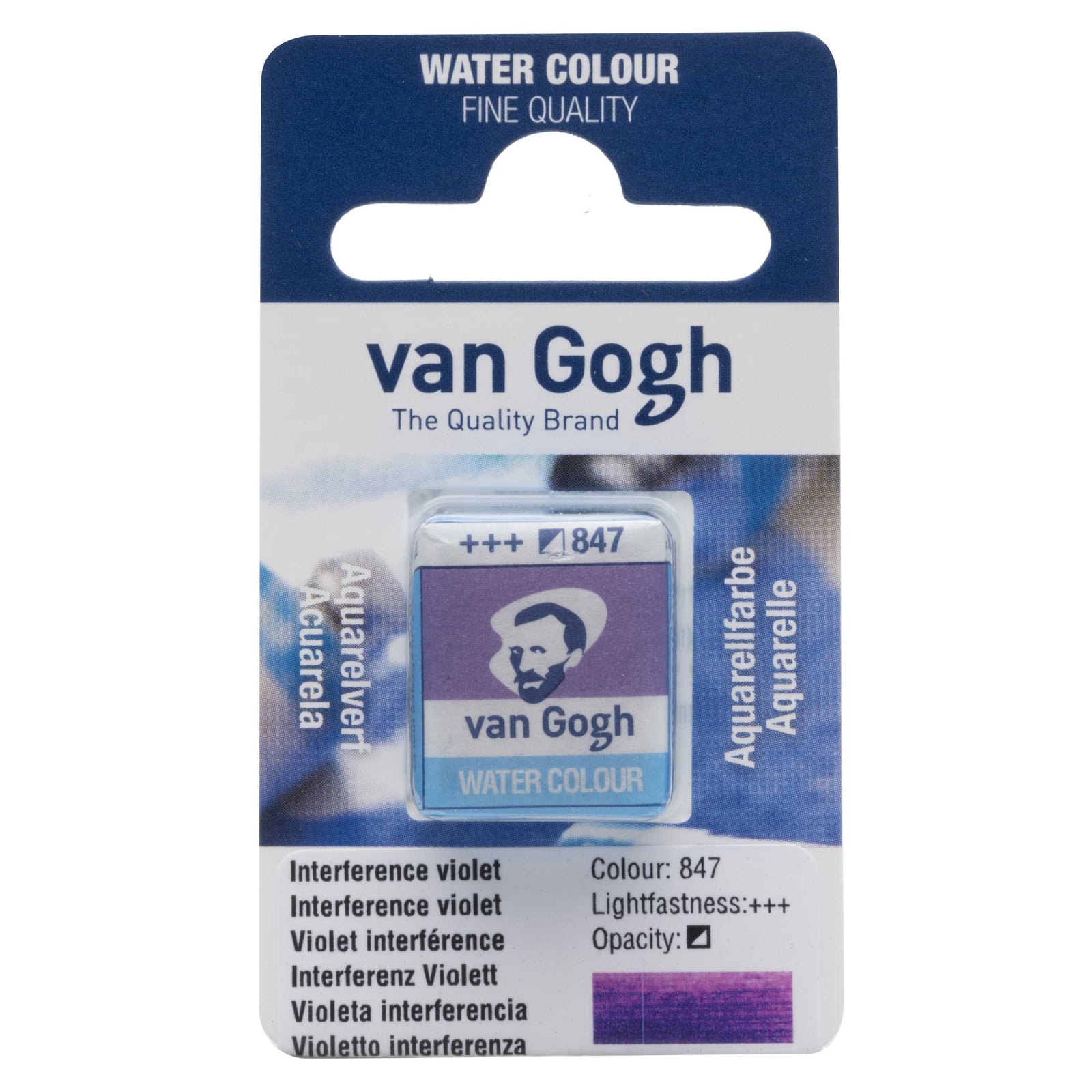 ROYAL TALENS Van Gogh farba akwarelowa w półkostce 2 ml