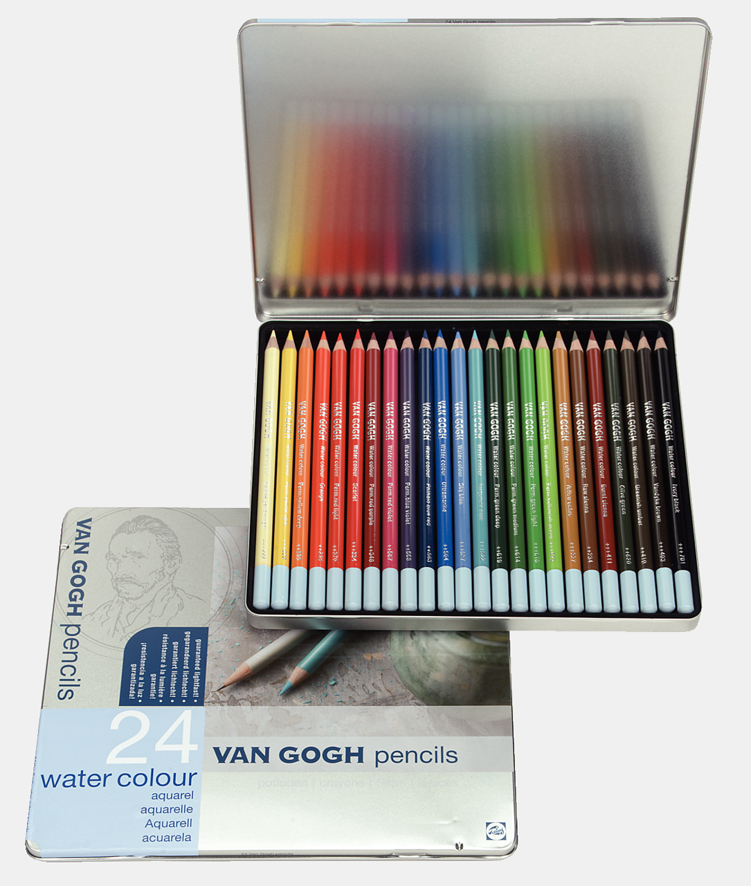 ROYAL TALENS Van Gogh zestaw kredek akwarelowych 24 szt.