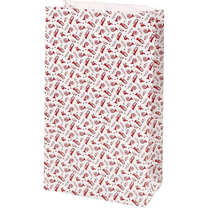 Świąteczna torba papierowa 8 szt. | Artmie