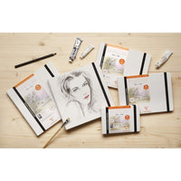 Clairefontaine Fontaine szkicownik akwarelowy HP 300 g 24K twarda oprawa