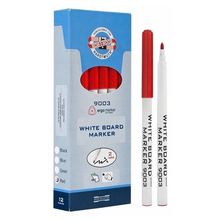White Board Marker 9003 Czerwony / 1 szt | Artmie