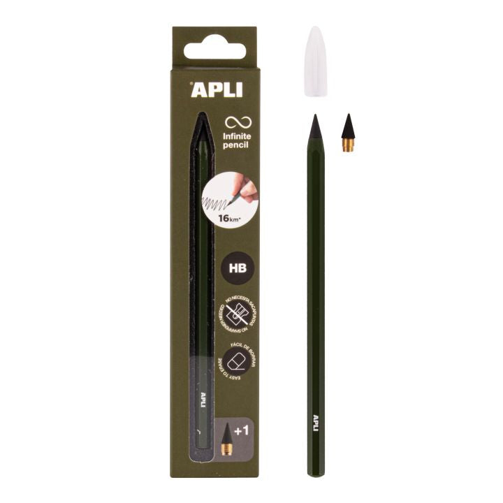 Wieczny ołówek APLI HB 1 szt. ASSORTED 2 | różne odcienie | Artmie