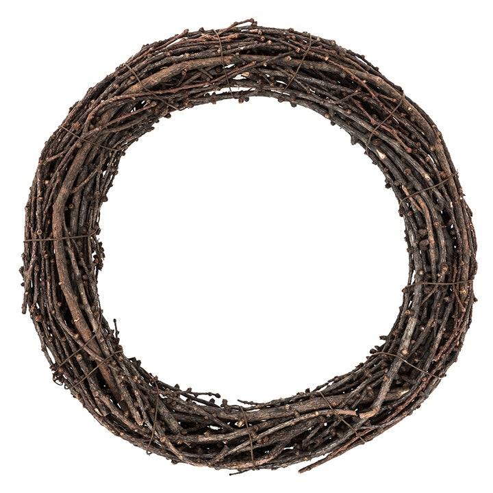 Wieniec naturalny z gałązek o średnicy 25 cm | Artmie