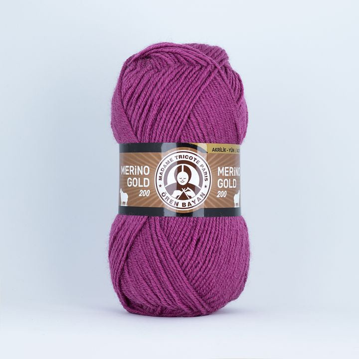 Włóczka dziewiarska Madame Tricote Paris Merino Gold 200 - 100 g