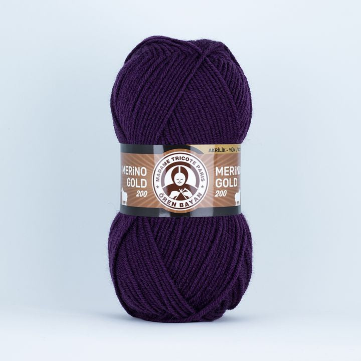 Włóczka dziewiarska Madame Tricote Paris Merino Gold 200 - 100 g