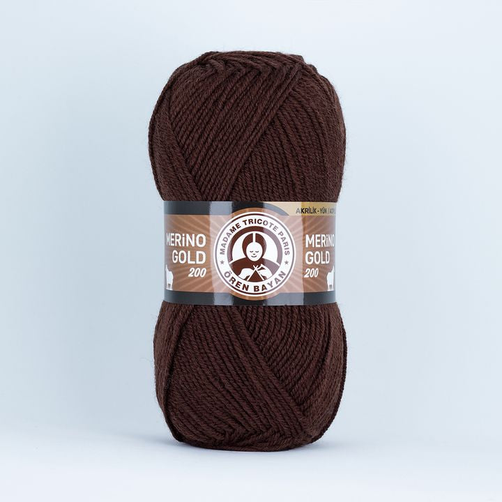 Włóczka dziewiarska Madame Tricote Paris Merino Gold 200 - 100 g