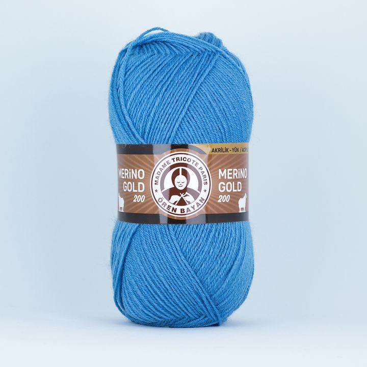 Włóczka dziewiarska Madame Tricote Paris Merino Gold 200 - 100 g