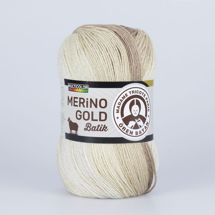Włóczka dziewiarska Madame Tricote Paris Merino Gold Batik 100 g | różne kolory | Artmie