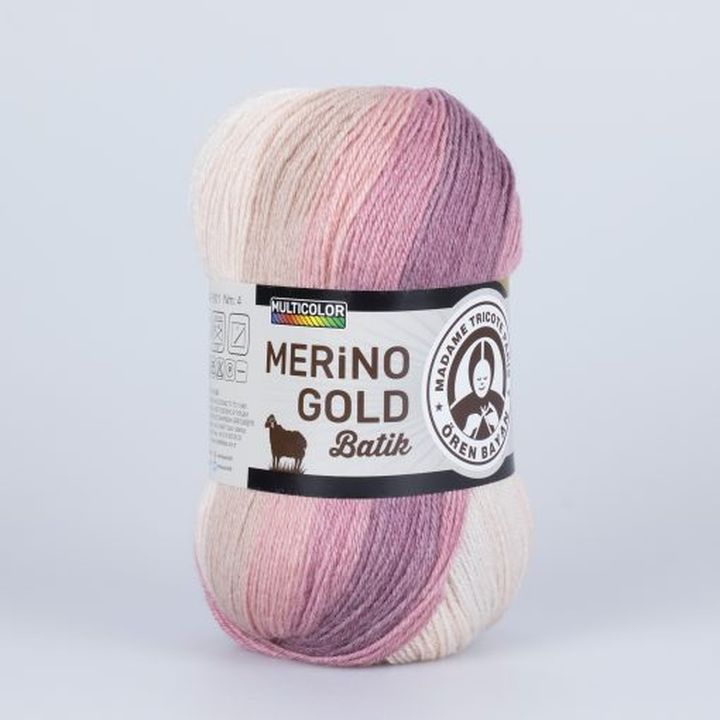 Włóczka dziewiarska Madame Tricote Paris Merino Gold Batik 100 g | różne kolory | Artmie