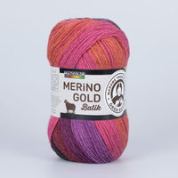 Włóczka dziewiarska Madame Tricote Paris Merino Gold Batik 100 g | różne kolory | Artmie