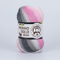 Włóczka dziewiarska Madame Tricote Paris Merino Gold Batik 100 g | różne kolory | Artmie