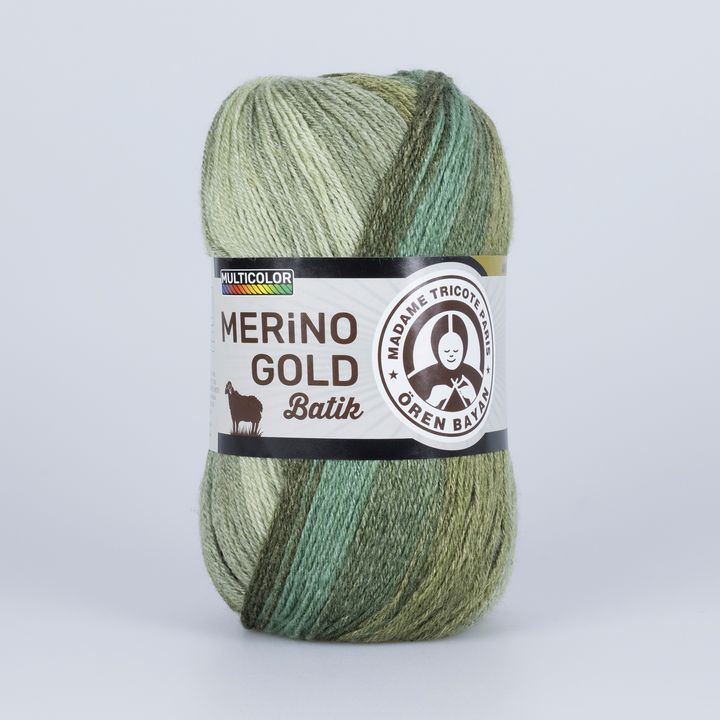 Włóczka dziewiarska Madame Tricote Paris Merino Gold Batik 100 g | różne kolory | Artmie