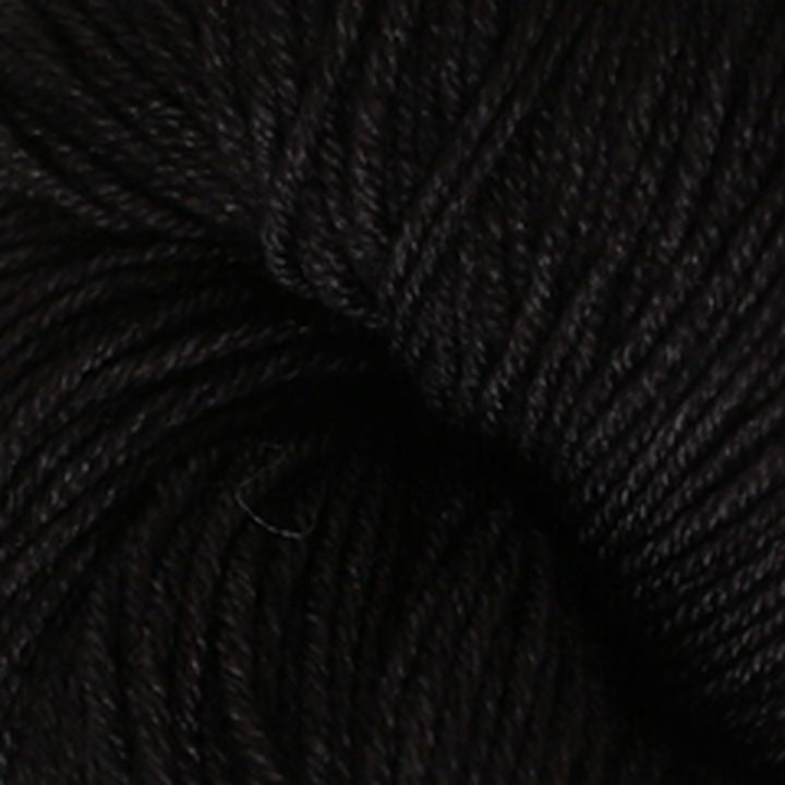 Włóczka merino Gazzal Wool Star 100 g | różne odcienie - czarna