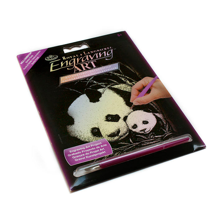 Wydrapywanka - Engraving Set Royal & Langnickel - Pandy | Artmie