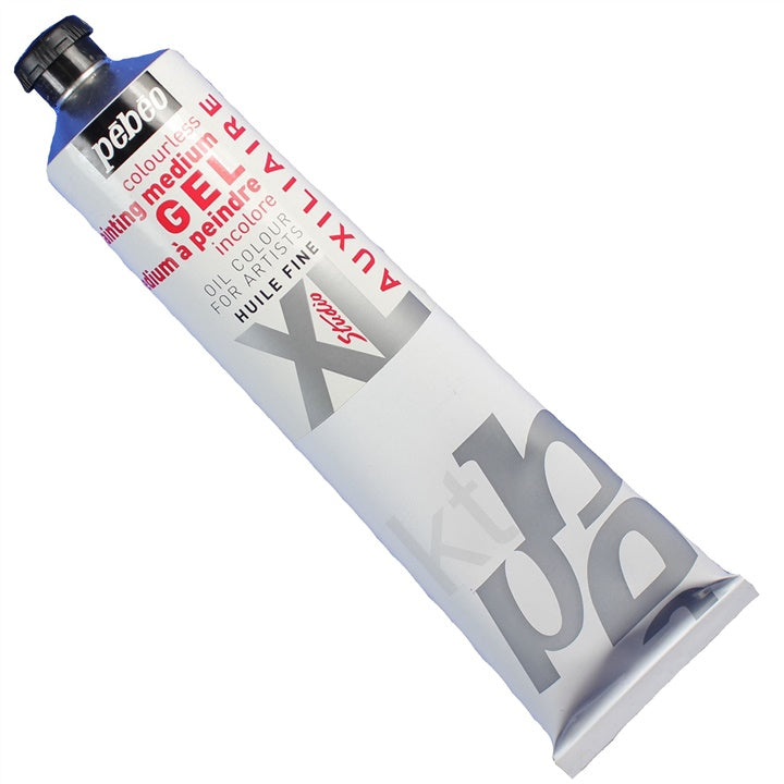 Żelowe bezbarwne medium Pebeo do farb olejnych 200 ml | Artmie
